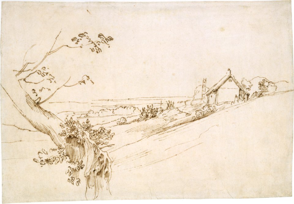 Landscape with a Gnarled Tree and a Farm MET DT4127