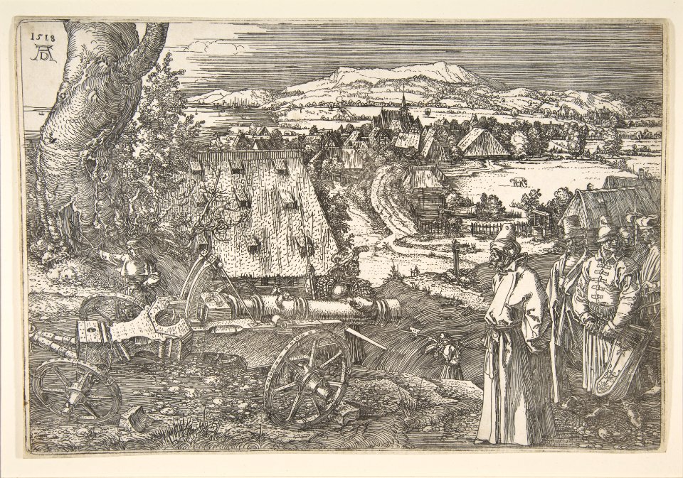 Landscape with a Large Cannon MET DP815897