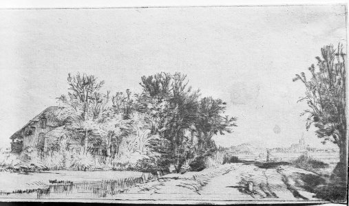 Landscape with a Road Beside a Canal MET MM10540