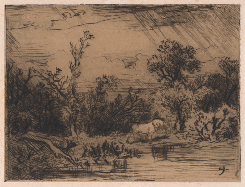 Landscape with Thunderstorm Met DP887205