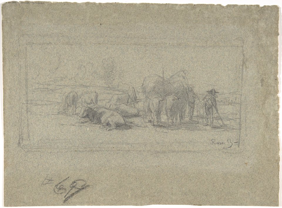 Landscape with Cattle MET DP805218