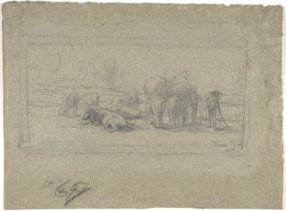 Landscape with Cattle MET DP805218