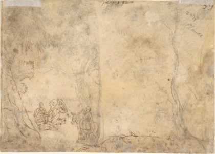 Landscape with the Rest on the Flight into Egypt MET DP805697