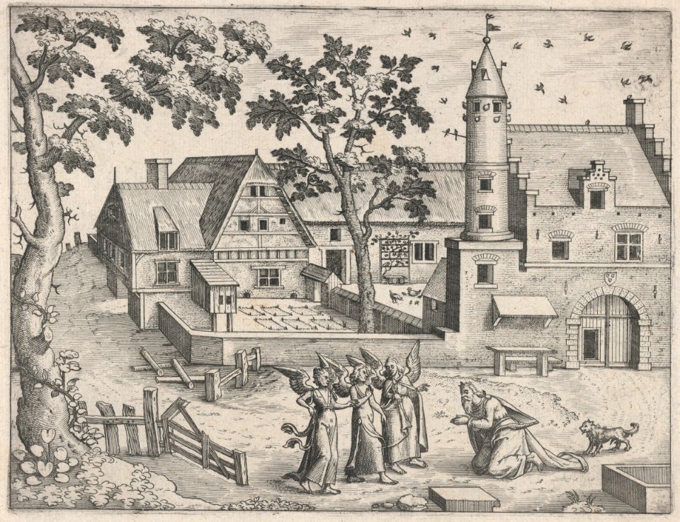 Landscape with Abraham and Three Angels MET DP875194