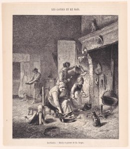 Les Gaudes et Le Maïs; from Magasin Pittoresque Met DP888862