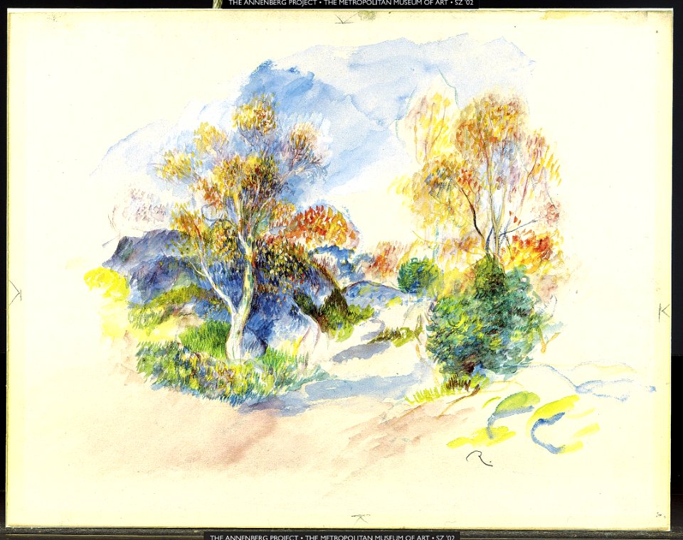 Landscape with a Path between Trees MET R92E Ren landscaper6