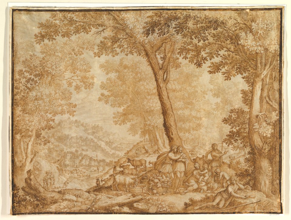 Landscape with Figures MET DP820645