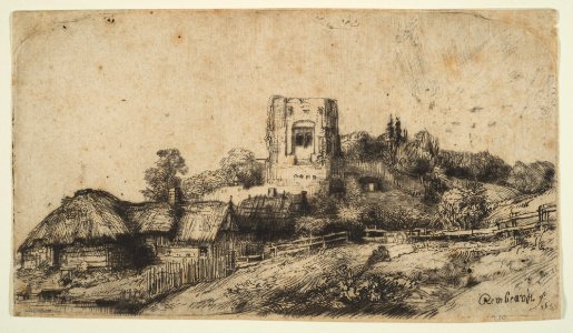 Landscape with a Square Tower MET DP814748