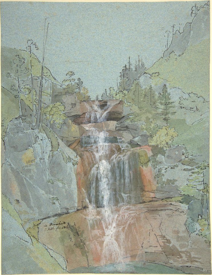 Landscape with a Waterfall MET DP803969
