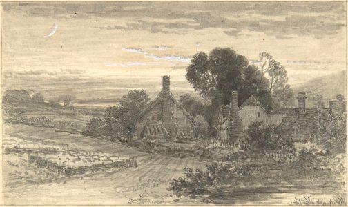 Landscape with Cottages and a Sheepcot MET DP806111