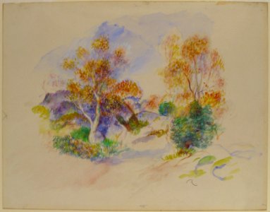 Landscape with a Path between Trees MET 2003.20.11