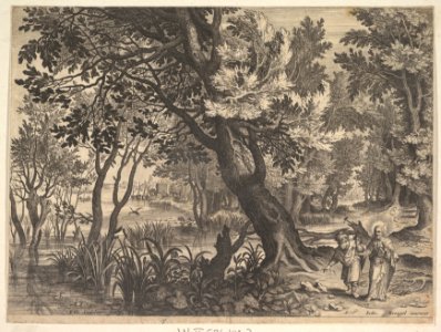 Landscape with Christ Tempted by the Devil MET DP825799