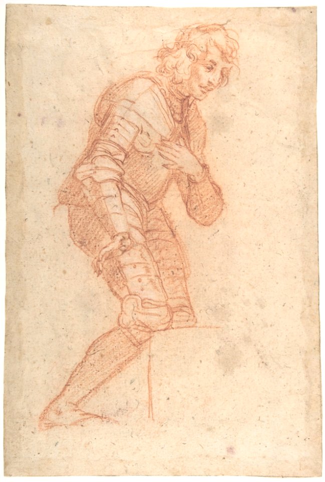 Kneeling Youth in Armour MET DP801340