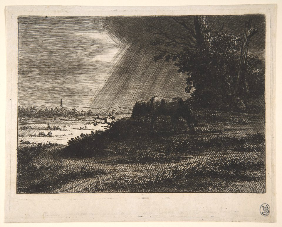 Landscape with Storm MET DP808617