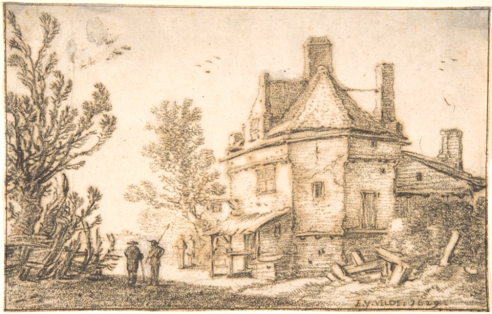 Landscape with an Inn MET DP800757