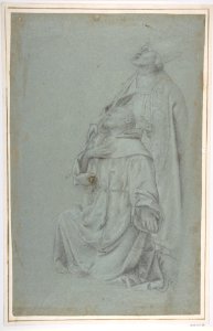 Kneeling St. Francis and St. Nicholas of Bari MET DP810694