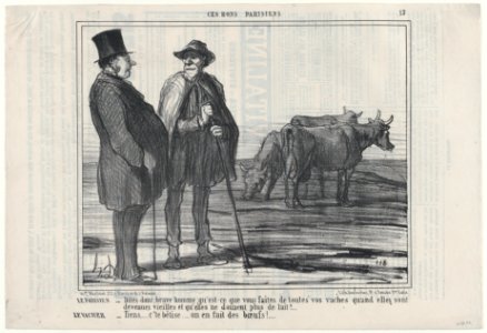 Le Parisien..., from Ces Bons Parisiens, published in Le Charivari, November 26, 1857 MET DP876673