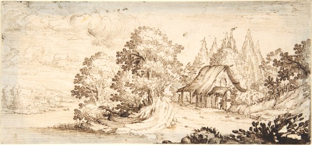 Landscape with Cottage MET DP805546