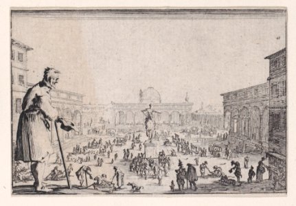Le Marché de la Place de L'Annonciade a Florence Met DP888267