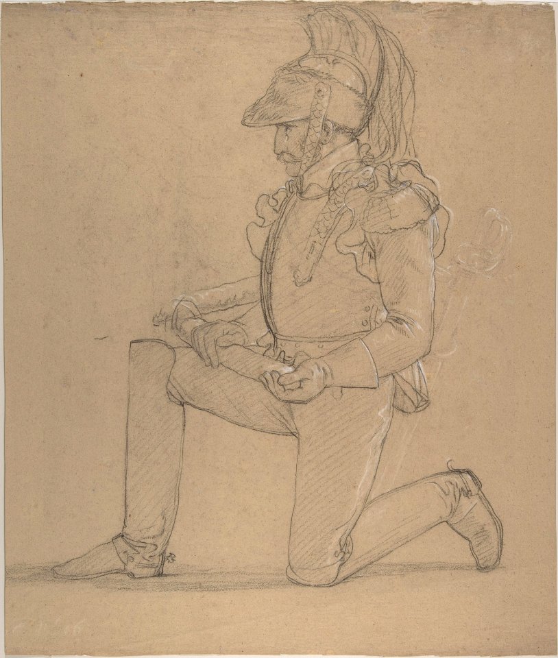 Kneeling Cuirassier MET DP806659