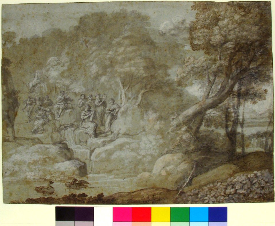 Landscape with Apollo and the Muses MET 61.59