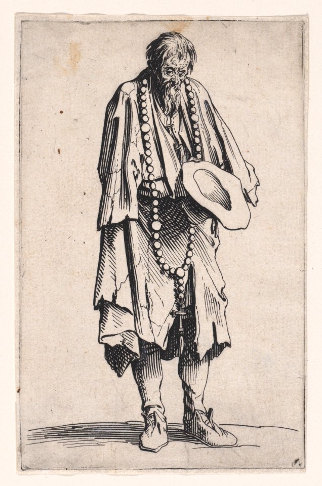 Le Mendaint au Rosaire (The Beggar with a Rosary) Met DP890636