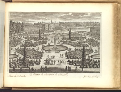 Le Parterre de l'Orangerie de Chantilly MET DP109528