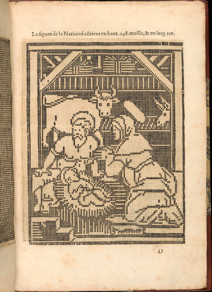 Les Secondes Oeuvres, et Subtiles Inventions De Lingerie du Seigneur Federic de Vinciolo Venitien, page 13 (recto) MET DP363885