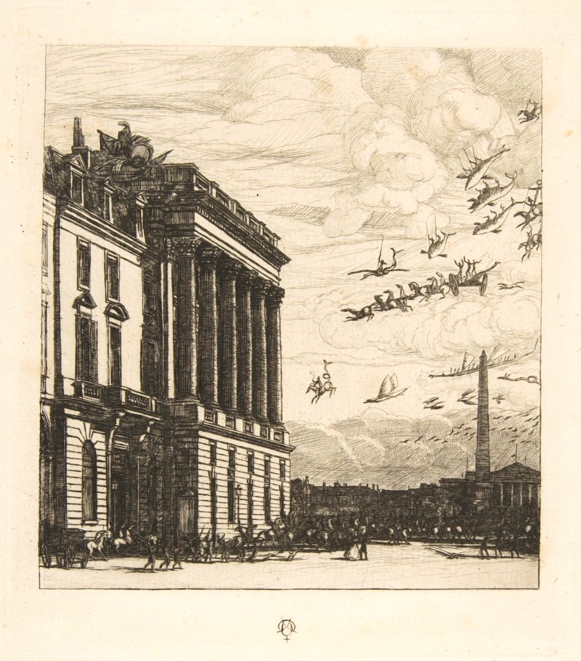 Le Ministere de la Marine (The Admiralty, Paris) MET DP813269