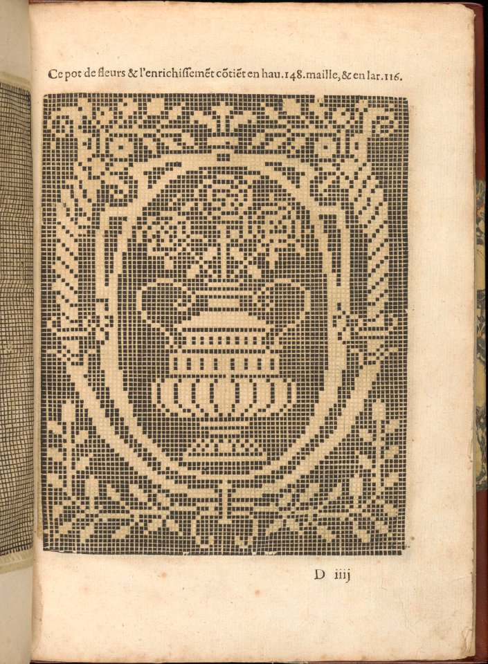 Les Secondes Oeuvres, et Subtiles Inventions De Lingerie du Seigneur Federic de Vinciolo Venitien, page 16 (recto) MET DP363888