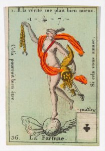 La Fortune from Playing Cards (for Quartets) 'Costumes des Peuples Étrangers' MET DP274090