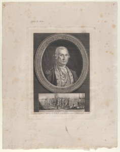 Le Général Washington, Commendant en Chef des Armées Americaines, né en Virginie en 1733 (General Washington, Commander in Chief of the American Armies, born in Virginia in 1733 -sic-) MET DP855240