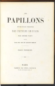 Les Papillons- Métamorphoses terrestres des peuples de l'air MET DP210533