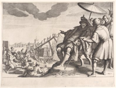 Le Grand Duc Fait Fortifier le Port de Livourne Met DP888088