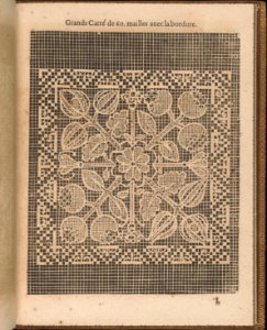 La Pratique de l'Aiguille, page 40 (recto) MET DP358193
