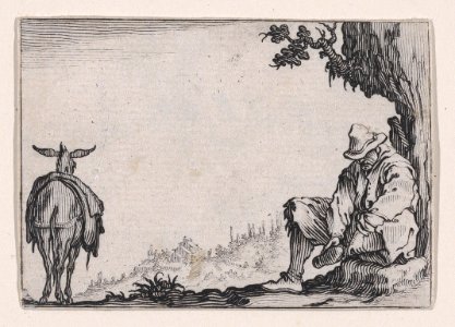 Le Paysan se Déchaussant (The Peasant Removing his Shoes), from Les Caprices Series A, The Florence Set MET DP874424