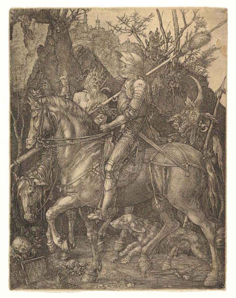 Knight, Death, and the Devil MET DP820347