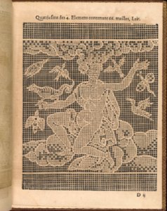 La Pratique de l'Aiguille, page 13 (recto) MET DP358167