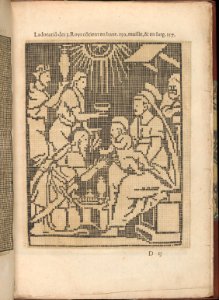 Les Secondes Oeuvres, et Subtiles Inventions De Lingerie du Seigneur Federic de Vinciolo Venitien, page 14 (recto) MET DP363886