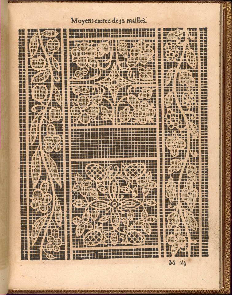 La Pratique de l'Aiguille, page 46 (recto) MET DP358213