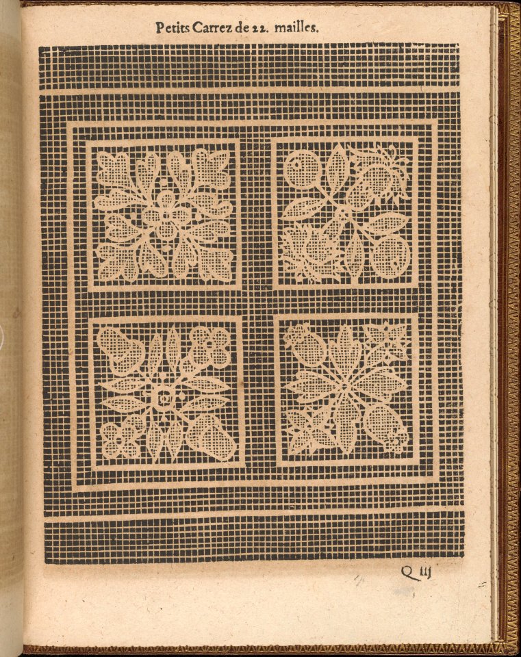 La Pratique de l'Aiguille, page 62 (recto) MET DP358236