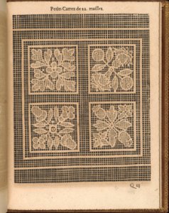 La Pratique de l'Aiguille, page 62 (recto) MET DP358236