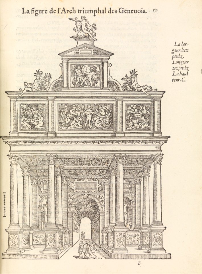 Le triomphe d'Anvers faict en la susception du Prince Philips, Prince d'Espaign-e- MET DP291973