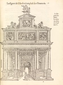 Le triomphe d'Anvers faict en la susception du Prince Philips, Prince d'Espaign-e- MET DP291973