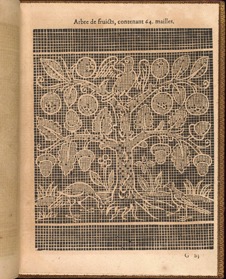 La Pratique de l'Aiguille, page 26 (recto) MET DP358179