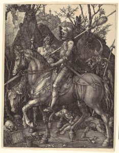 Knight, Death, and the Devil MET DP102226