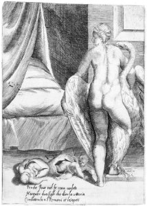 Leda and the Swan, from 'The Loves of the Gods' MET MM69047