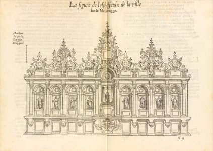 Le triomphe d'Anvers faict en la susception du Prince Philips, Prince d'Espaign-e- MET DP291977