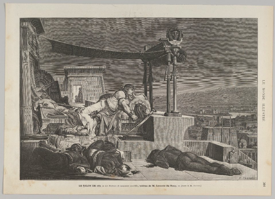 Les porteurs de mauvaises nouvelles (The Bearer of Bad Tidings) from Le Monde Illustré MET DP836180