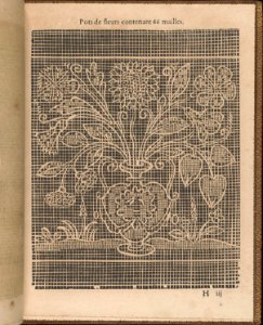 La Pratique de l'Aiguille, page 30 (recto) MET DP358183
